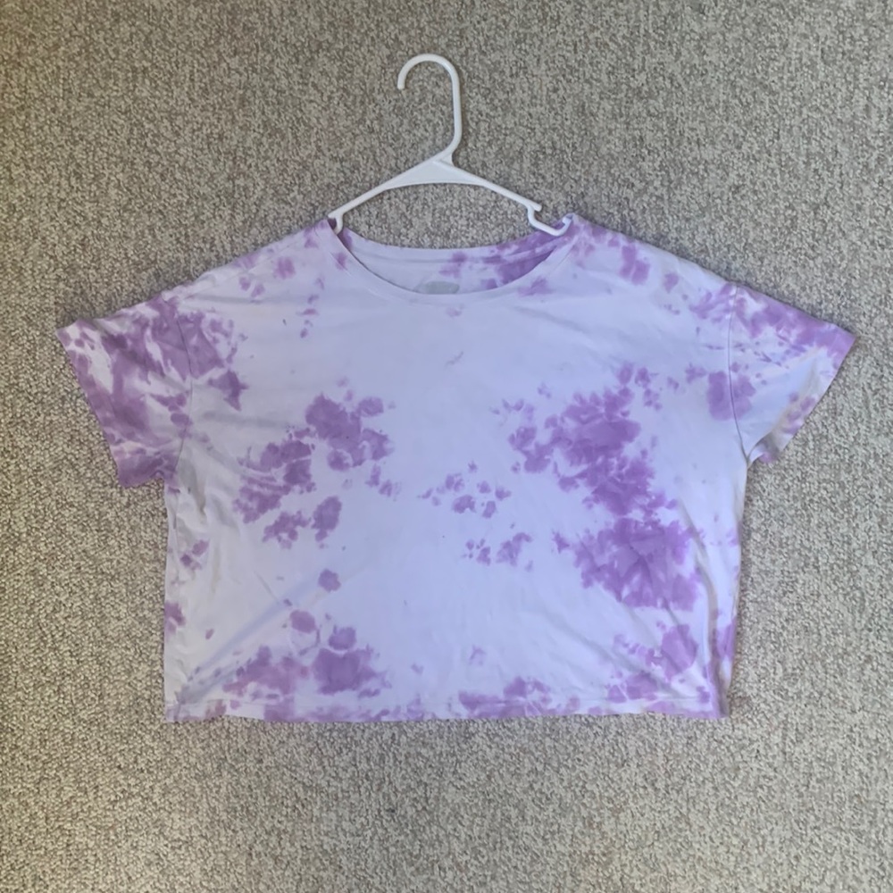 Old Navy Cropped Tie Dyed Tee